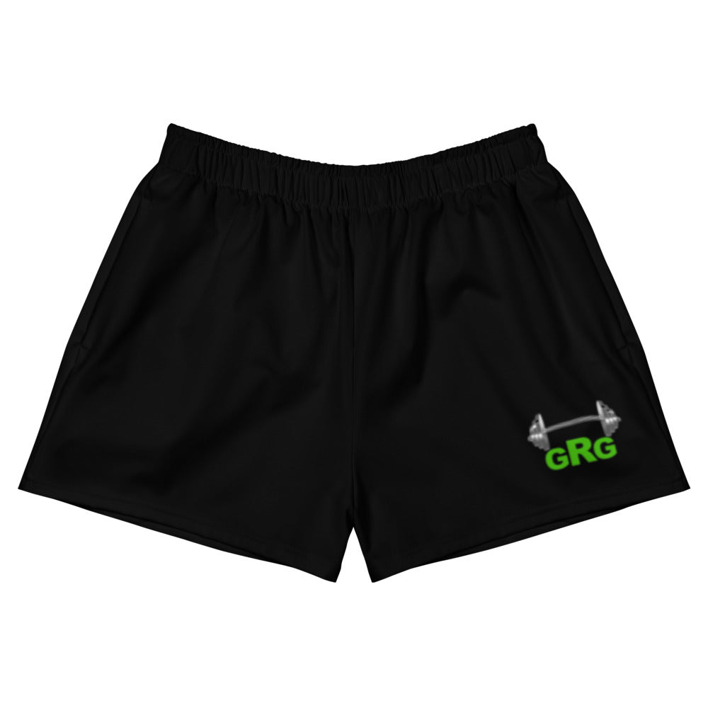 GRG Women's Athletic Shorts (Black)