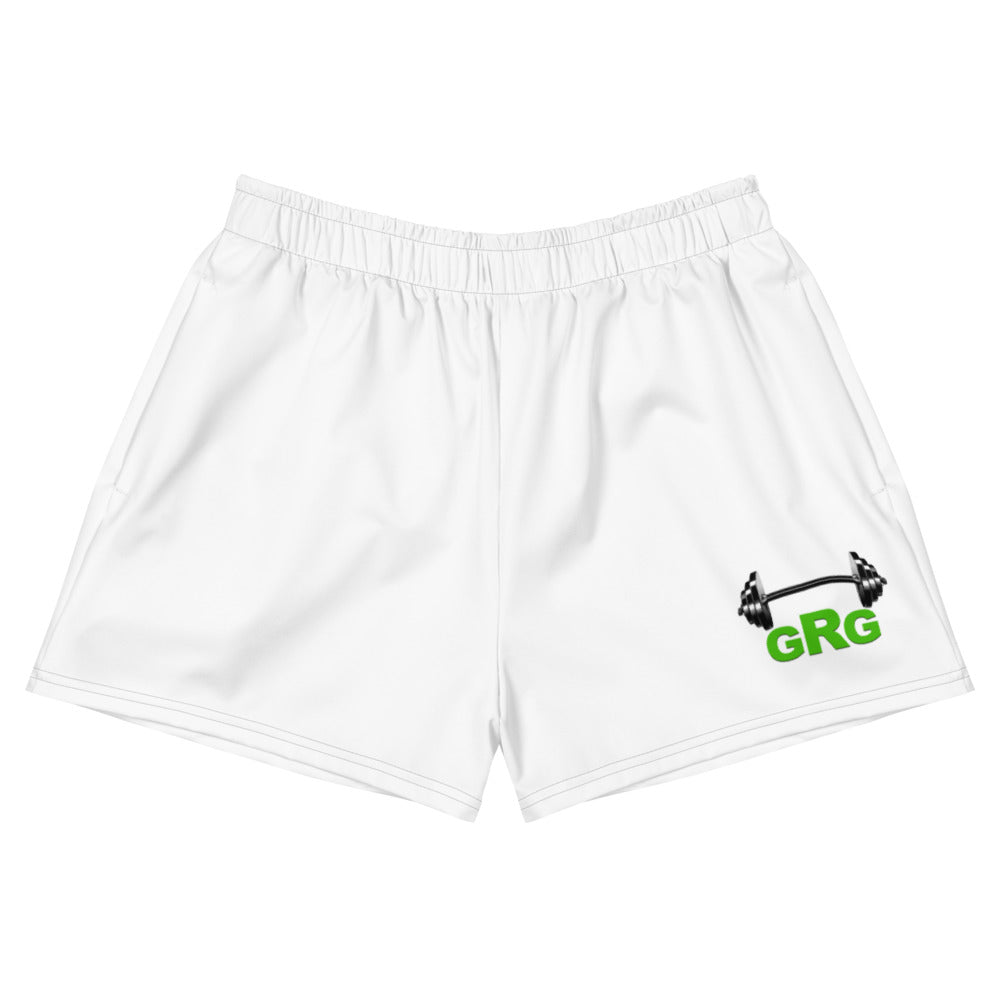 GRG Women's Athletic Shorts (White)