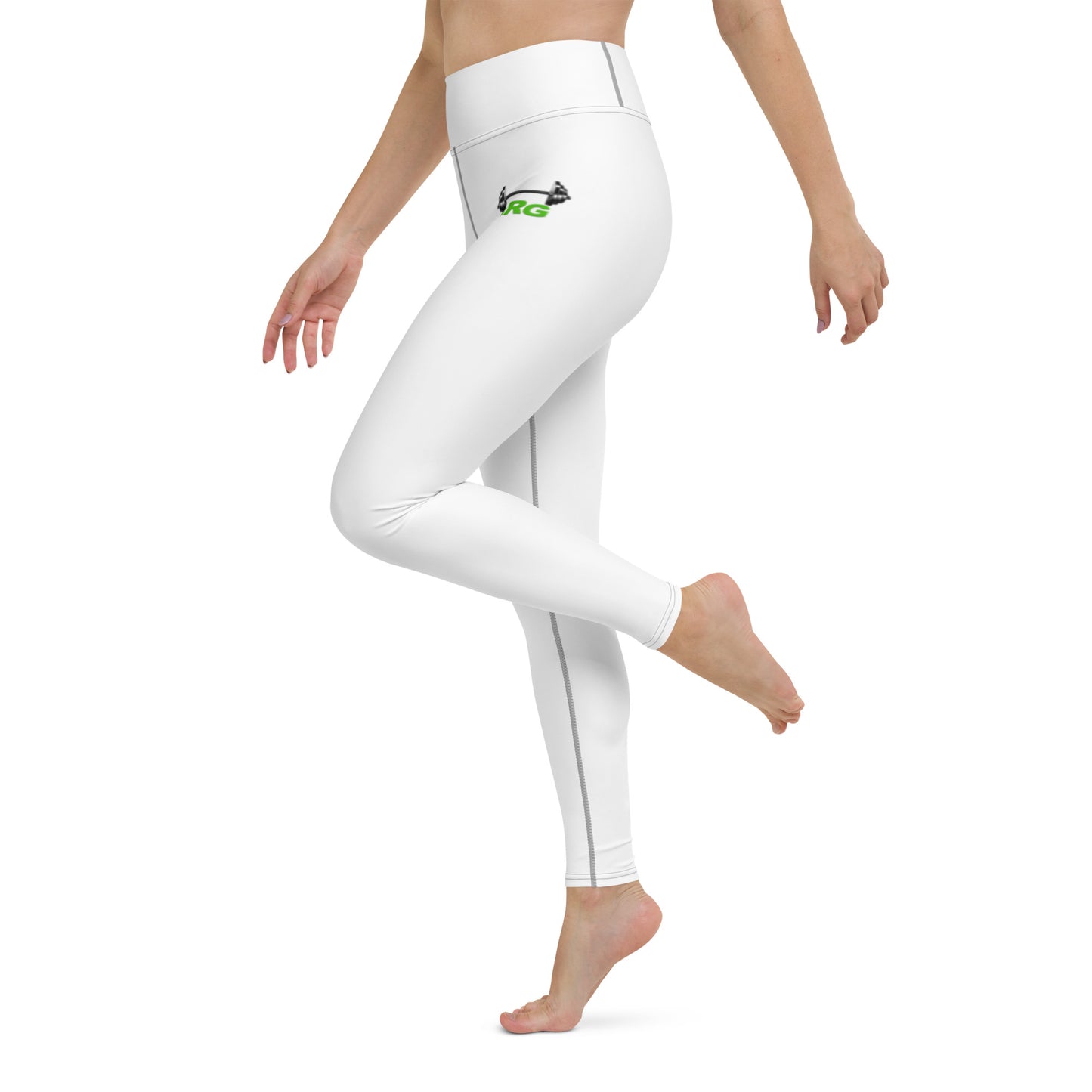 GRG Athletic Leggings (White)