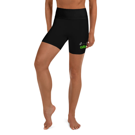 GRG Athletic Yoga Shorts (Black)