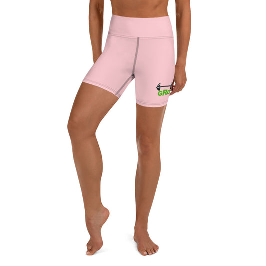 GRG Athletic Yoga Shorts (Pink)