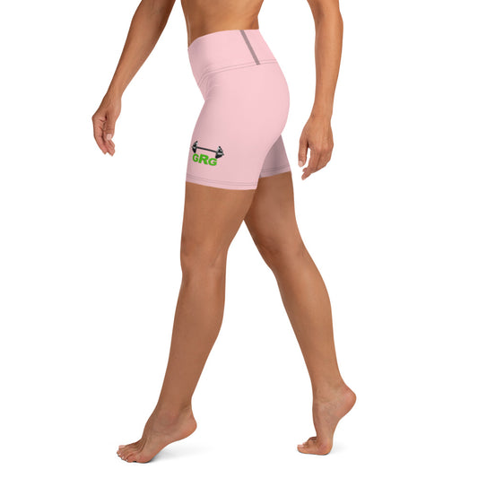 GRG Athletic Yoga Shorts (Pink)